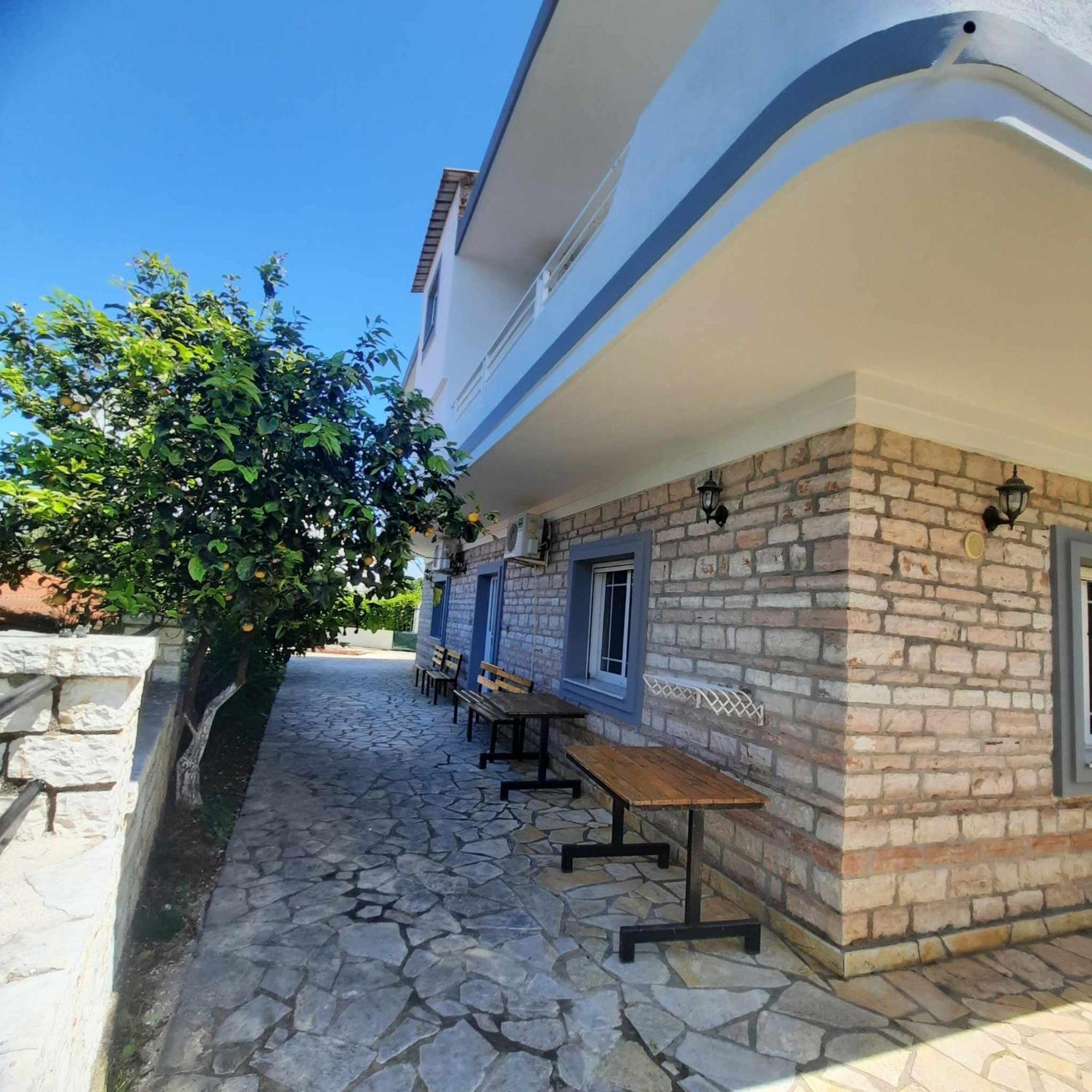 Vila Bexheti Ksamil Buitenkant foto